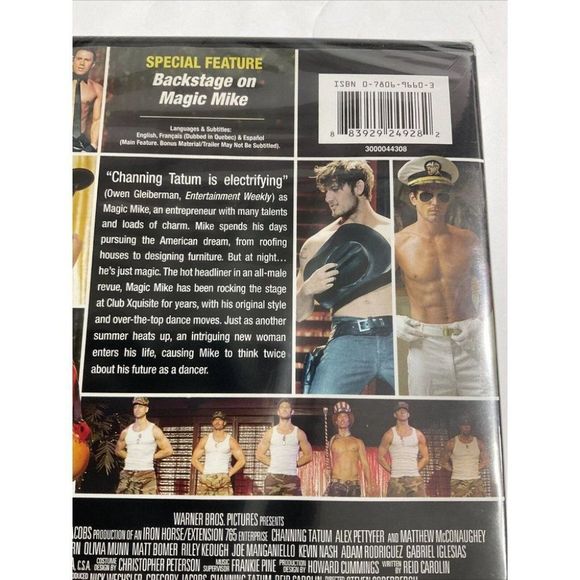 Magic Mike (DVD) Channing Tatum, Alex Pettyfer, Matthew McConaughey ~ NEW - Picture 5 of 11